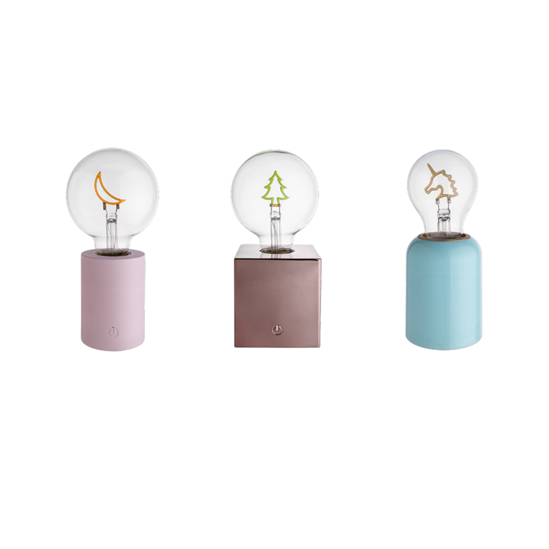 Decoratieve tafellampbasis (plastic / wateroverdracht afdrukken)