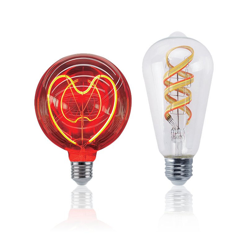 Smart LED -filamentbol (WiFi & Bluetooth -besturingselement)